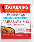 Zatarain's Reduced Sodium Jambalaya Mix, 40 oz