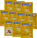 Red Star Premier Blanc Wine Yeast (10 Pack) - Great for Making Wine Cider Mead Kombucha at Home - 5 g Sachets - Saccharomyces cerevisiae - Sold by CAPYBARA Distributors Inc.