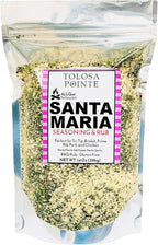Tolosa Pointe All Que Santa Maria Seasoning & BBQ Rub for Chicken, Steak, Pork, Ribs, Prime Rib Roast, BBQ Seasoning, Grill, Gluten Free, 14 Oz (396g)