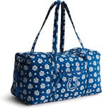 Vera Bradley Women's Cotton NFL Large Travel Duffel Bag (Multiple Teams Available)
