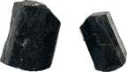 2 PCS Bulk Rough Black Tourmaline Crystals Large Raw Natural Stones Reiki Crystal Healing Wholesale Lot (2-3cm)