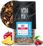 Tiesta Tea - Cherry Punch, Loose Leaf, Sweet Cherry Herbal Tea, Premium Blend, Non-Caffeinated Fruit Blend, Hot or Iced Up to 200 Cups, 16oz Resealable Pouch