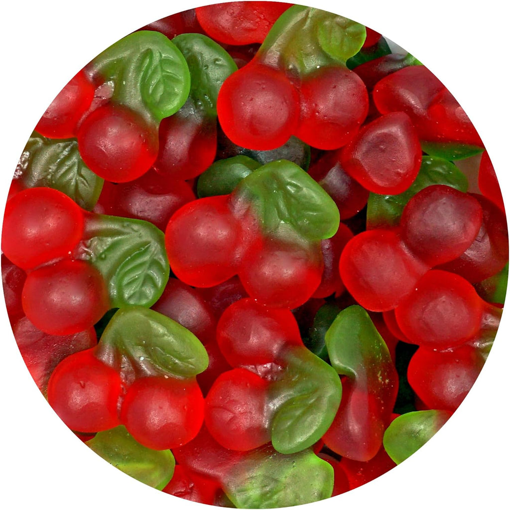 The Hampton Candy Company Gummy Cherries, 1lb Bulk Bag, Gummy Candy, Cherry Flavored Candy