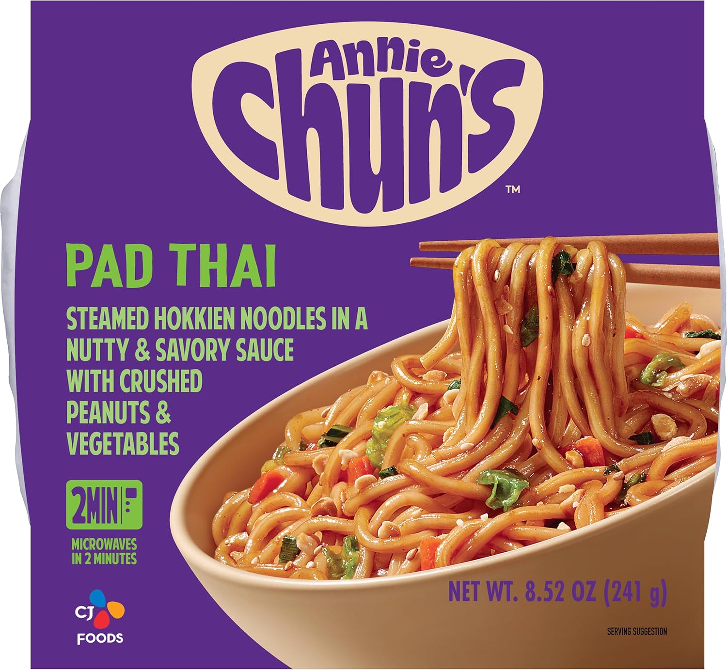 Annie Chun's Pad Thai Noodle Bowl, 8.52 oz (Pack of 1)