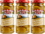 Santa Barbara 3pk Almond Stuffed Olives 5oz