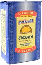 POLSELLI Classica, Type 00 Double Zero Flour, All Natural for Pizza, Bread, Pasta, and Baking, 1 kg (2.2 lbs)