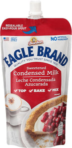 Eagle Brand Sweetened Condensed Milk, 14oz Pouch, Pack of 6