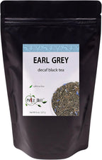 Decaffeinated Earl Grey Black Tea, Loose Leaf - Decaf, Bergamot Citrus, Hot & Iced | 80-100 cups, 8oz Bulk | The Spice Hut - First Sip