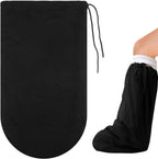 21" x 12.5" Leg Cast Cover- Below the Knee Leg Cast Sock Cover- Warm Foot Cast Sleeve- Plaster Stocking Protective