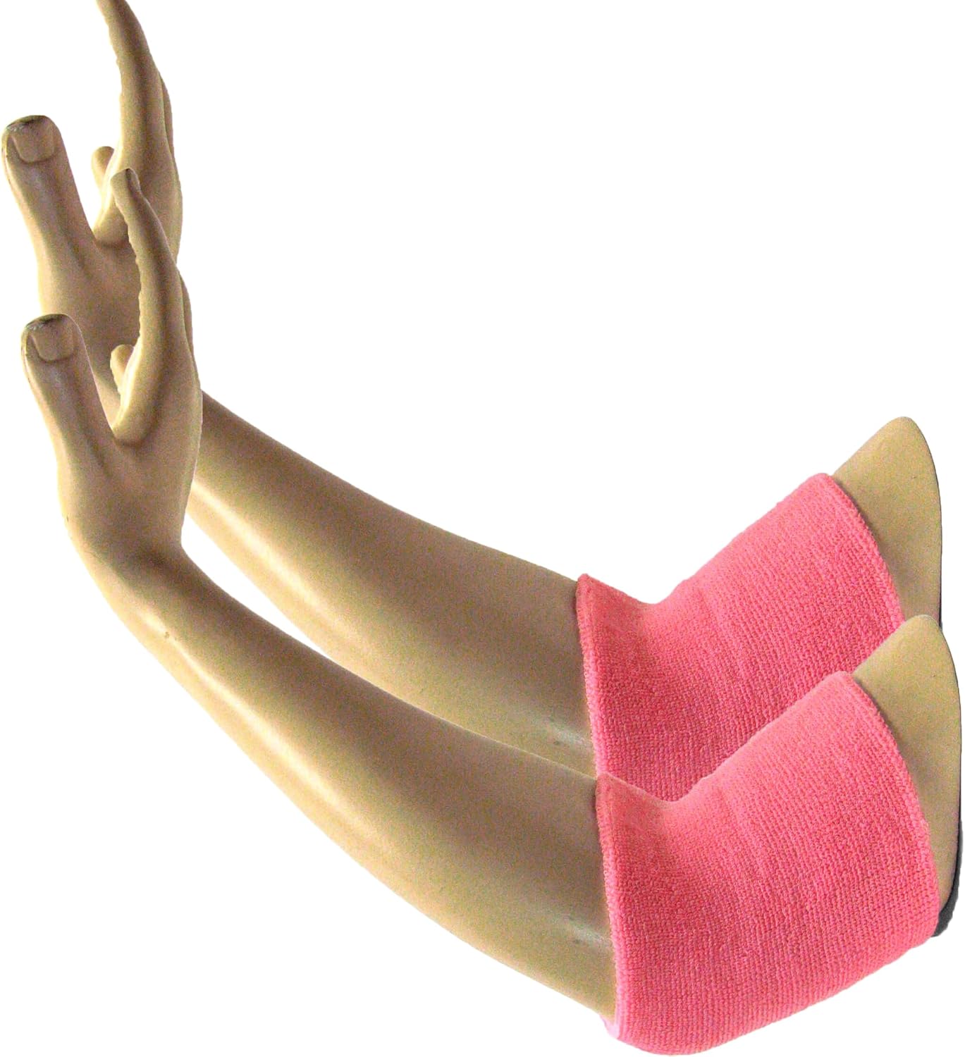 COUVER Arm Sweatband, Cotton Terrry, Stretcy for Sports Sweat, 1 Pair