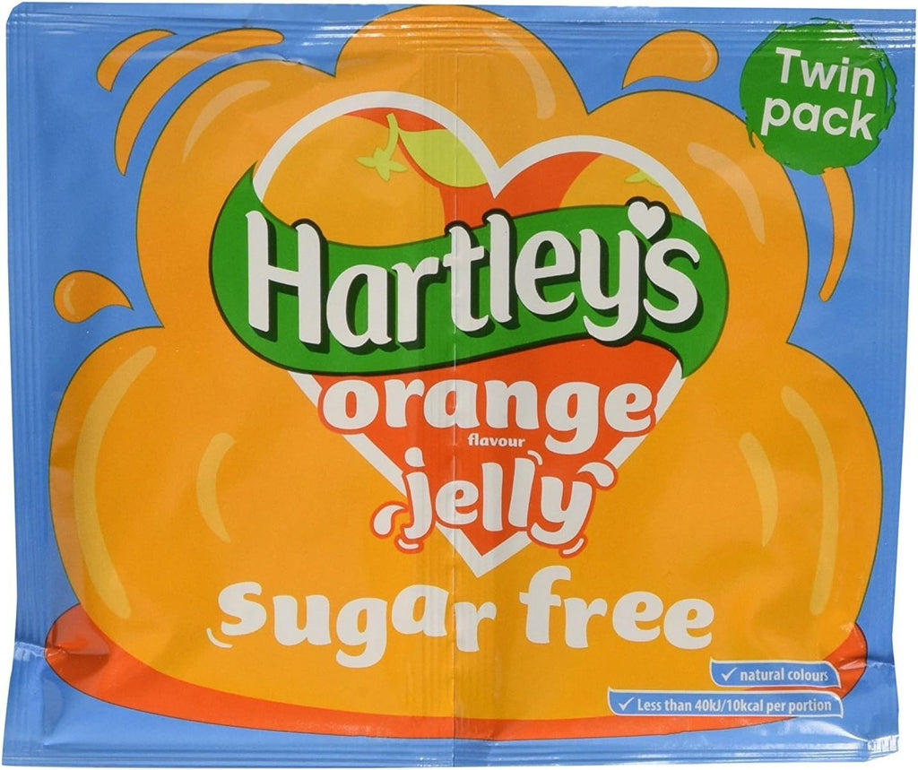 Hartley's Sugar Free Orange Jelly Crystals 23g
