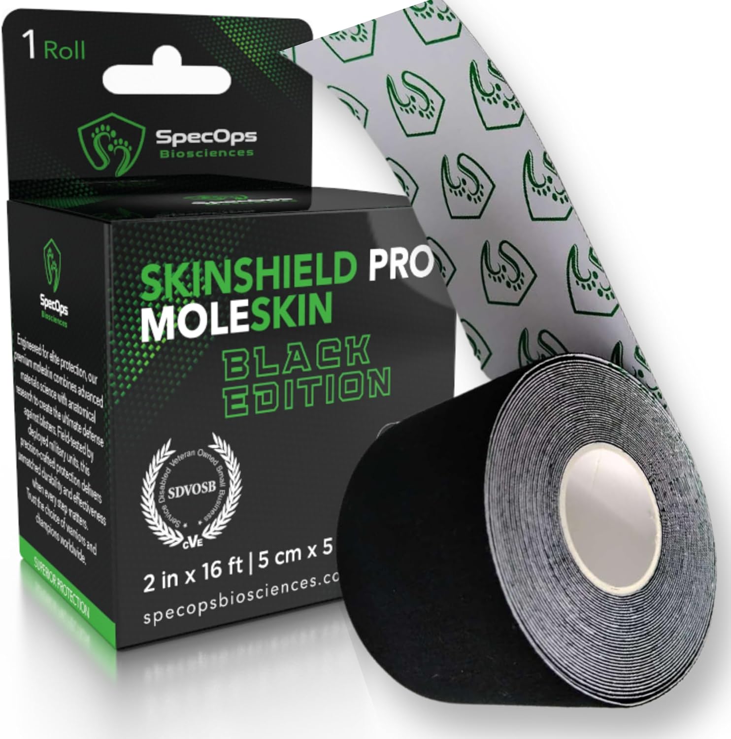Thin Athletic Moleskin Interface for High-Friction Footwear Zones — Military-Grade Durability for Hiking, Running & Training