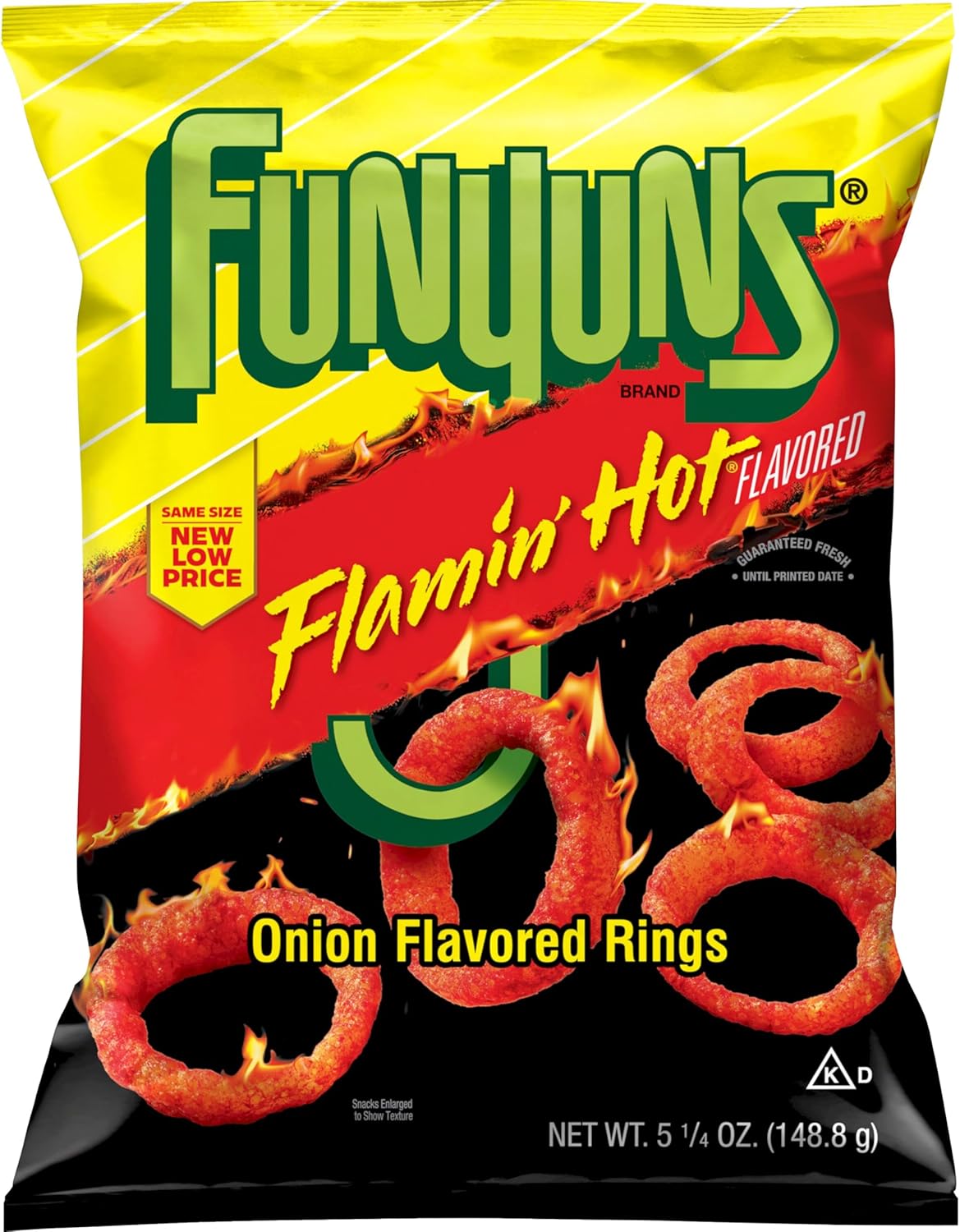 Funyuns Hot Onion Flavored Rings 5.25oz