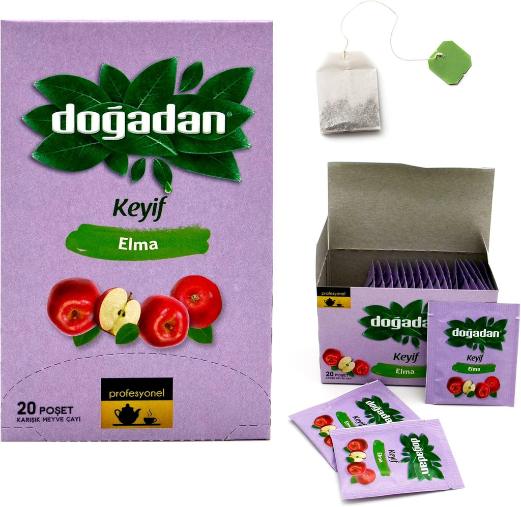 Dogadan Apple Herbal Tea - 20 Tea Bags