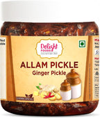 DelightFoods Andhra Special Pickles 250g (Allam (Ginger))