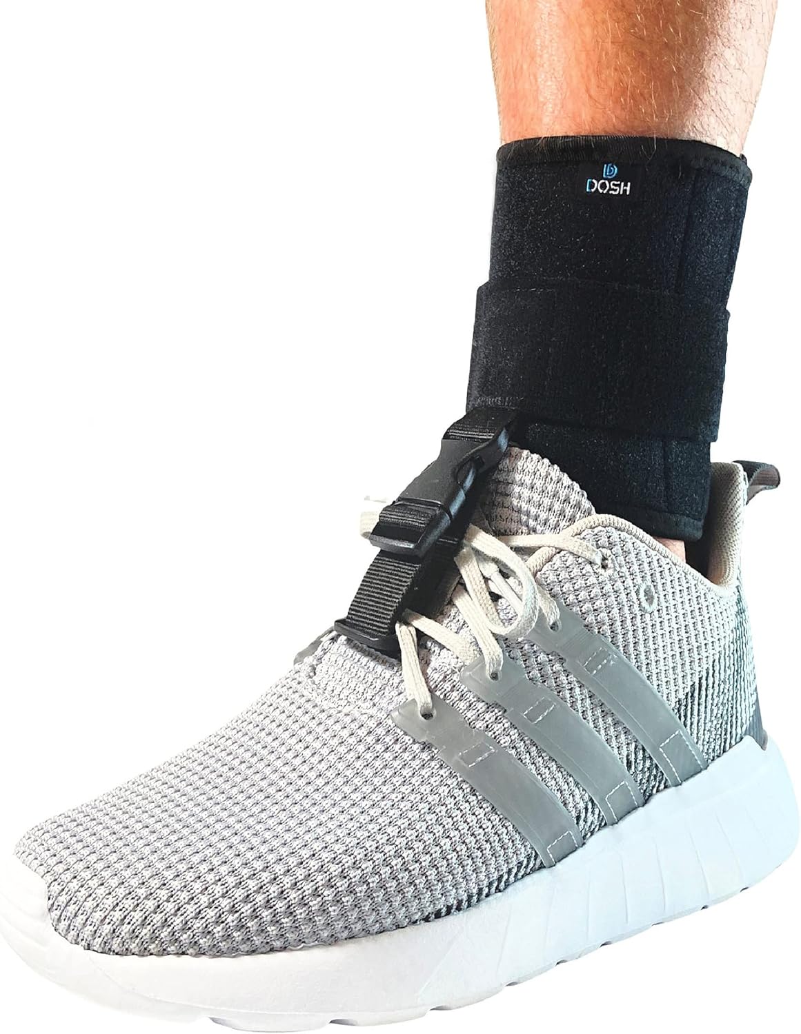 Dosh AFO Foot Drop Brace - Drop Foot Brace for Walking - AFO - Unisex (Black)