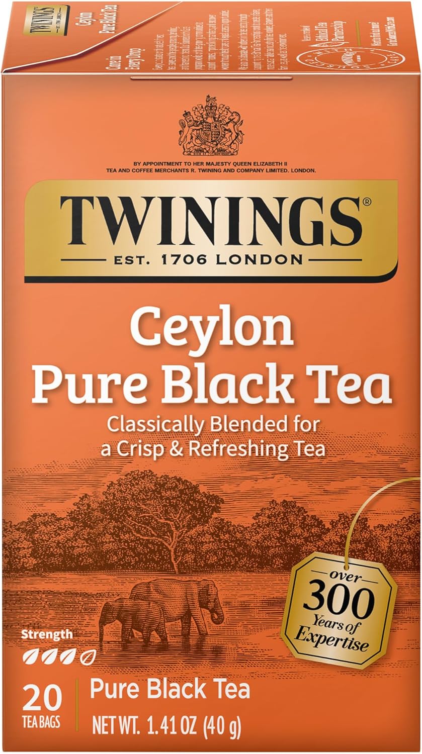Twinings of London Ceylon Orange Pekoe Tea (Box of 20)