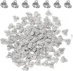 Honbay 100PCS Alloy Fall Charms Pendant Autumn Pumpkin Pendant Thanksgiving Halloween Bead Charms for Earrings Bracelets Necklaces Keychains Jewelry Crafts Making