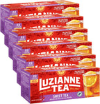 Luzianne Sweet Iced Tea Bags, Family Size, 22ct Box (Pack of 6)
