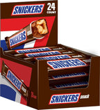 SNICKERS Milk Chocolate Snack Bar, 0.76 Oz, 24 Count