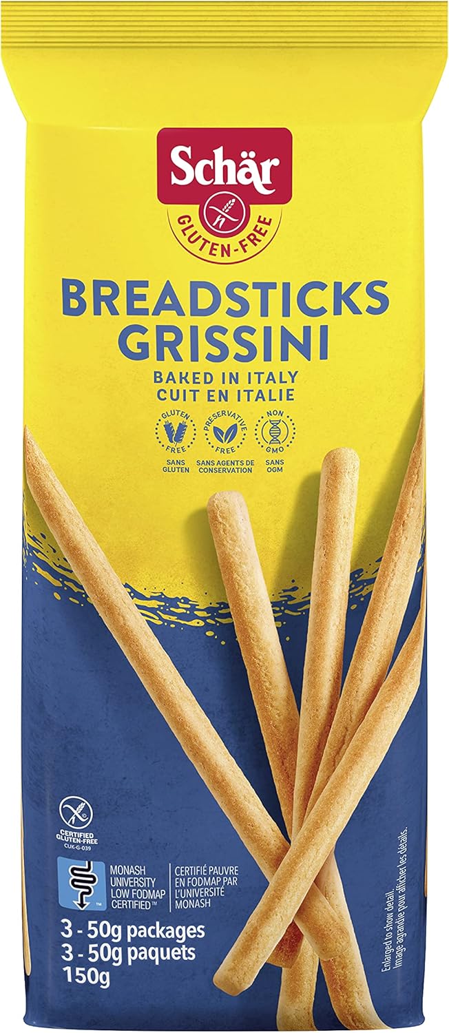 Schar Gluten Free Breadsticks - 3 x 50g
