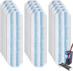 15 Pack Microfiber Mop Pads for O-Cedar H2prO Flat Mop System, Washable and Reusable Mop Replacement Heads for Floor Deep Cleaning, Mop Pad Refills for Wet Dry Floor
