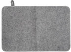 Dioche Felt Sauna Mat Cushion, Heat Insulation Mat for Sauna Bath House Shower Room, Portable and Water Absorbent Sauna Spa Bathmat for Men Women