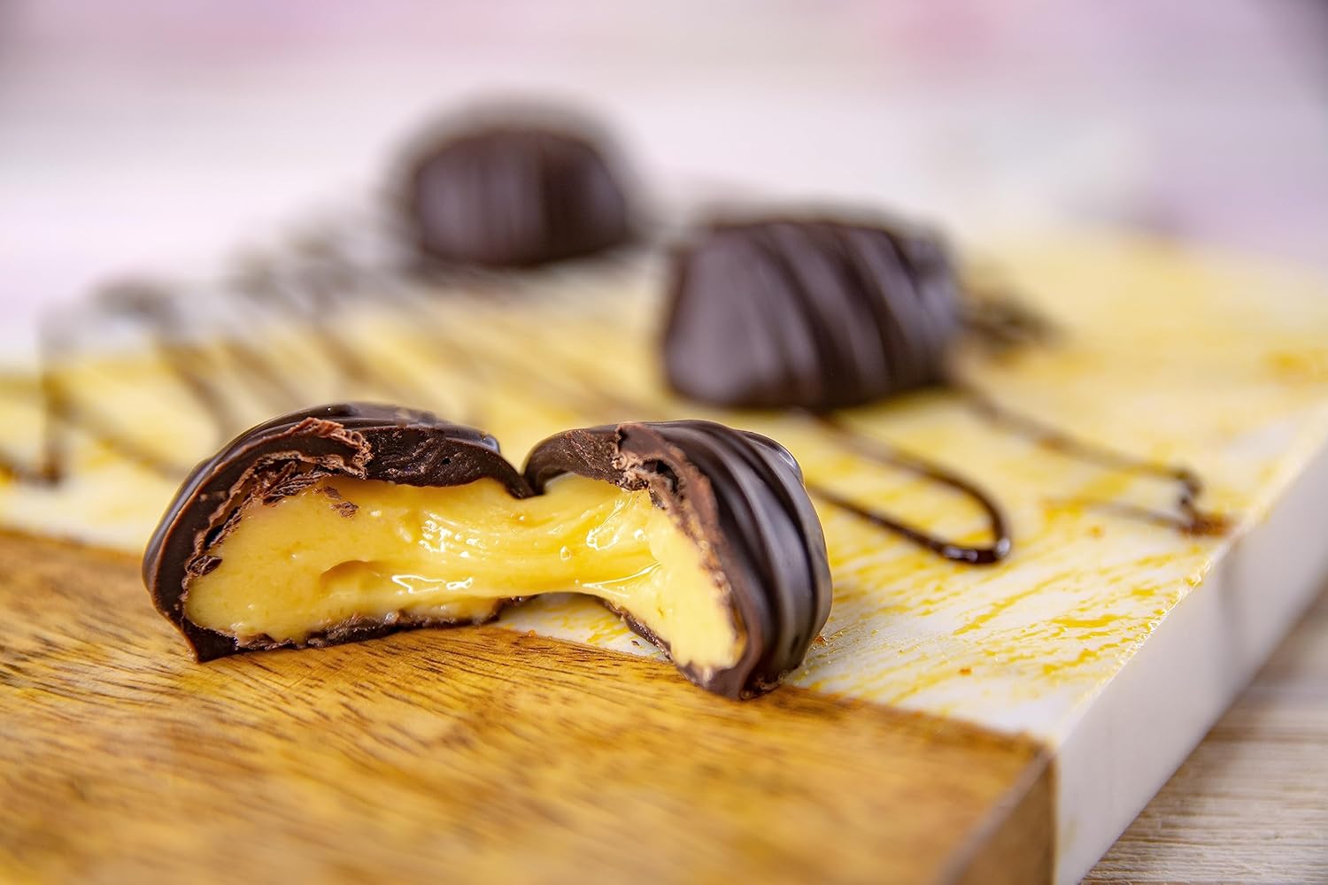 Wockenfuss Candies Orange Creams, Dark Chocolate - 1lb