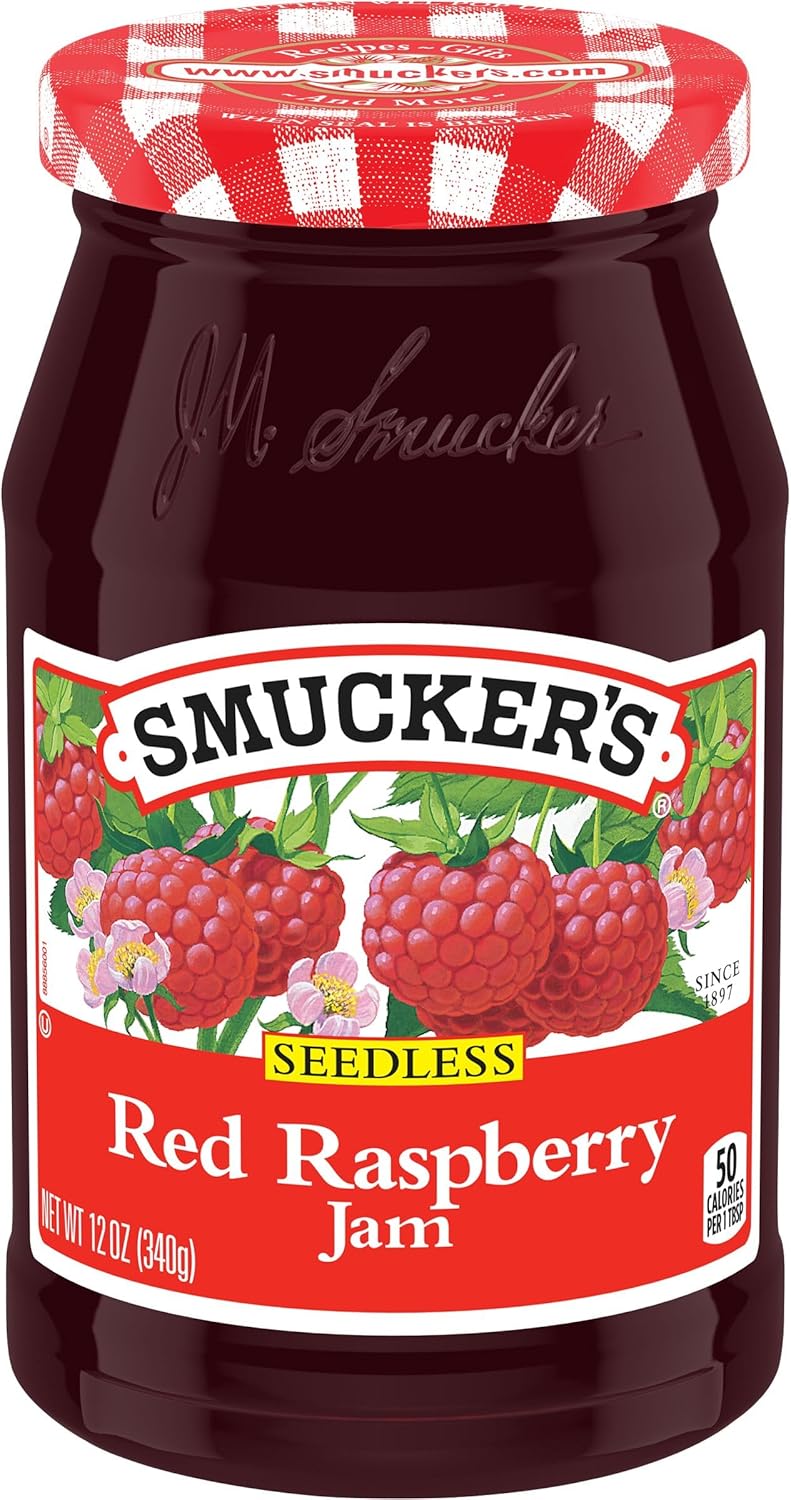 Smucker's Seedless Red Raspberry Jam, 12 Ounces