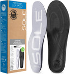 SOLE Active Thin Insoles with Metatarsal Pads – Orthotic Arch Support Inserts for Plantar Fasciitis Relief - Mens Size 7/Womens Size 9, 1 Pair