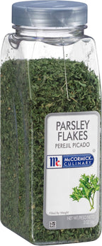 McCormick Culinary Parsley Flakes, 2 oz - One 2 Ounce Container of Dried Parsley Flakes for Vegetable-Like Taste, Ideal for Flavoring Chicken Salads, Fish and More