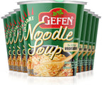 Gefen Instant Noodle Soup, No MSG, Vegetable Flavor, 2.3oz (12 Pack)
