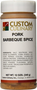 Custom Culinary Pork Barbeque Spice, 12 Ounce