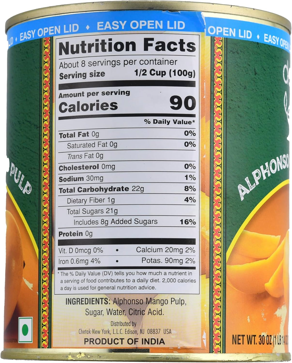 Alphonso Mango Pulp