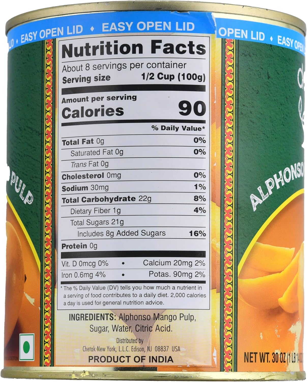 Alphonso Mango Pulp
