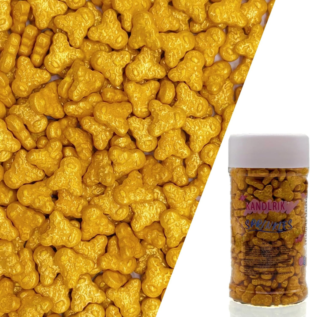 Deer Candy Sprinkles for Decorating Edible Candy Spider Christmas Sprinkles for Cake Decorations, Baking, Ice Cream, Cookies, Cupcake Topper 3OZ