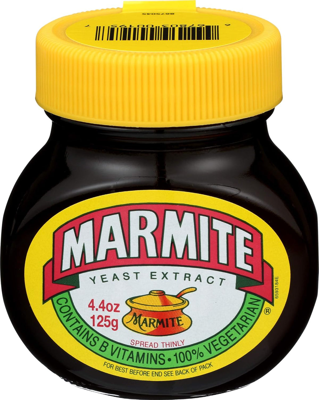 Marmite, Yeast Spread, 4.4 Ounce