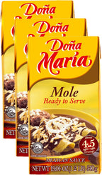 DONA MARIA Traditional Mole Ready To Serve, 19 oz (Pack of 3)