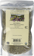 Starwest Botanicals Organic Savory Leaf Cut & Sifted, 4 Ounces