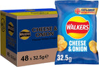 Walkers Cheese and Onion 32.5 g (Pack of 48)
