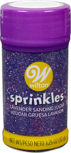 Wilton Sparkling Sugar Decorating Sprinkles, 3.25 oz., Purple