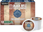Black Rifle Coffee Company Freedom Blend, 12 Count, Medium Roast K Cups - Single Serve K Cups Coffee Pods - Kcup Pods Compatible with Keurig 1.0 & 2.0 - Made from Arabica Beans
