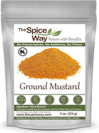 The Spice Way Ground Yellow Mustard Seed - 8 oz