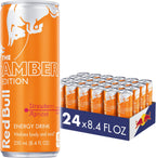 Red Bull Energy Drink, Amber Edition Strawberry Apricot, 8.4 fl oz (24 Pack)