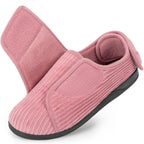 HomeTop Women's Adjustable Comfort Slippers with Memory Foam House Shoes