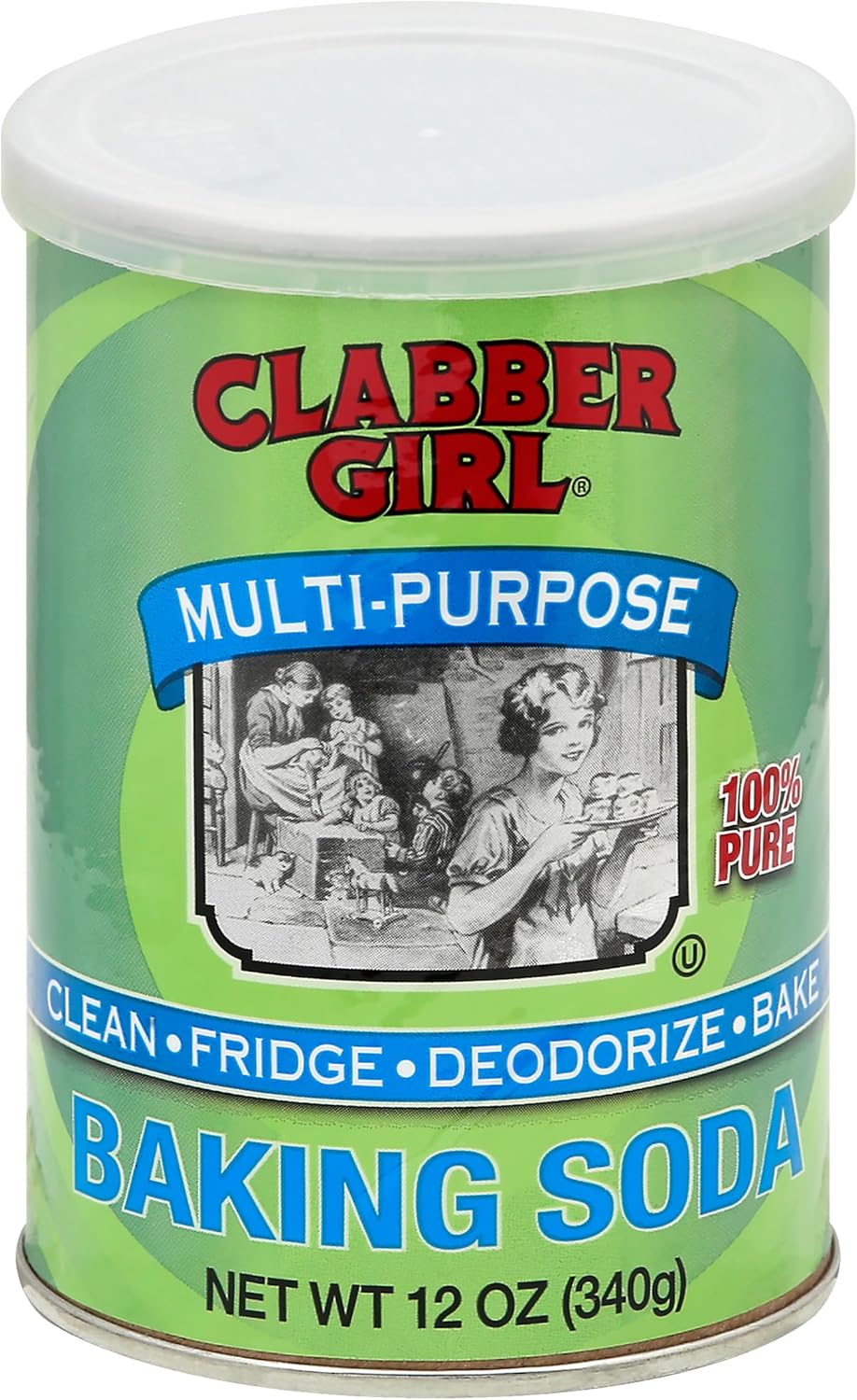 Clabber Girl Baking Soda, 12 Ounce