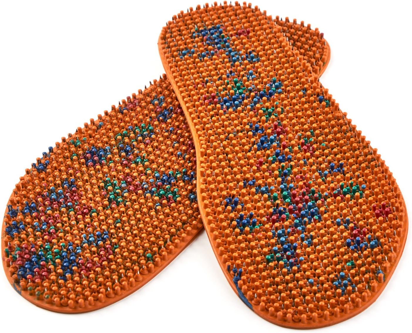 LYAPKO Acupuncture Shoe Insoles Foot Therapy Massager 1492 Needles 5 Ag - size US W8.5 M7 / EU 39. Premium Reflexology Unique Patented Acupressure Massage Tool