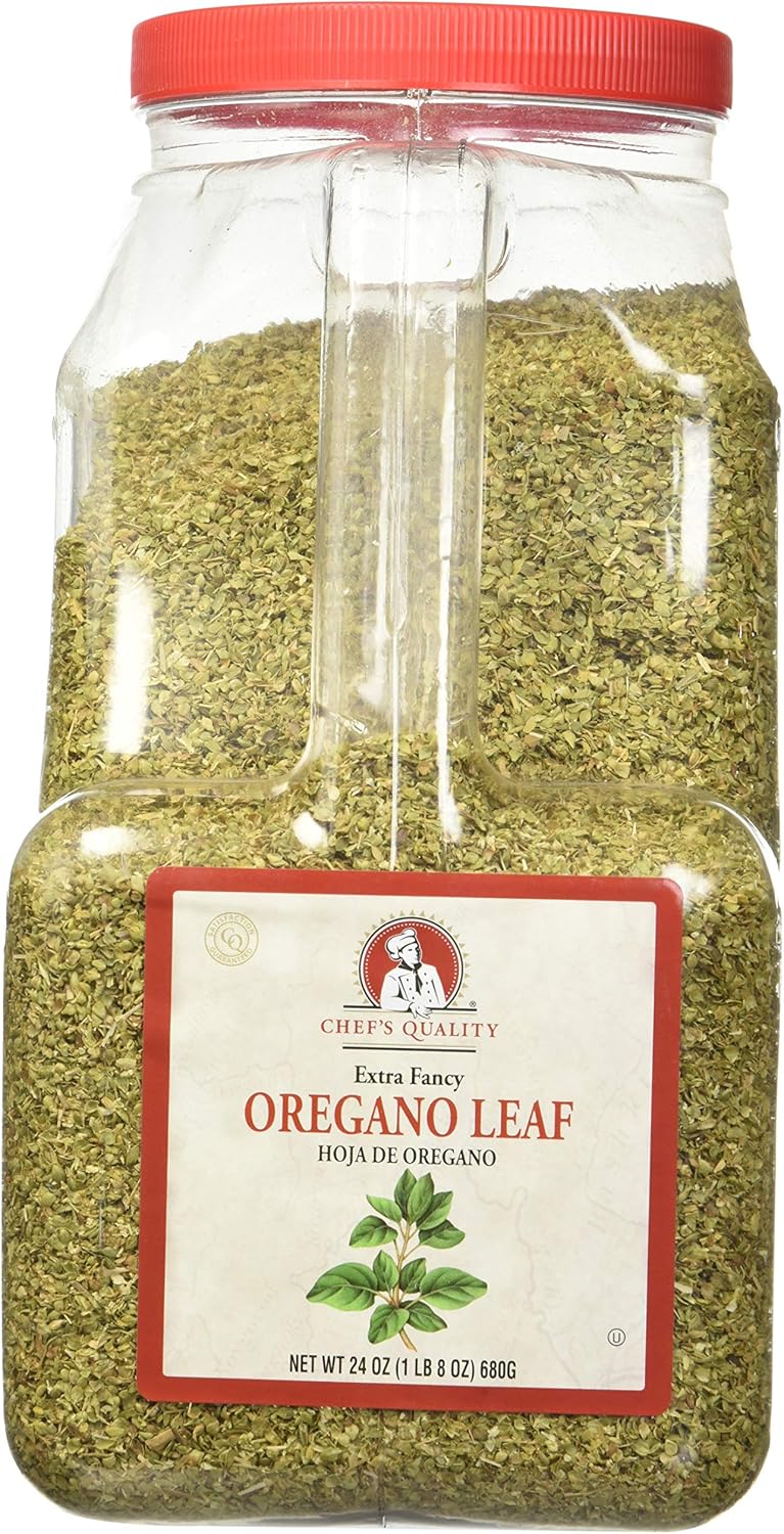 Chef's Quality 4 Piece Leaves, Oregano, 24 Ounce