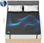 Grounding Mat for Bed, Grounding Mat Full Size, Grounding Mattress Pad for Sleeping, Stress, Enjoy Grounding Indoors,54'' × 78''