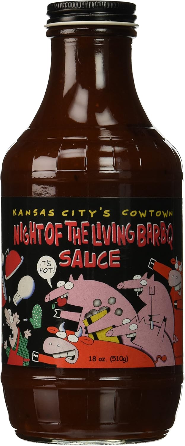 Cowtown Night Of The Living BBQ Sauce, 18 oz